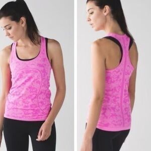 Lululemon Athletica Vibrant Pink Tank Top